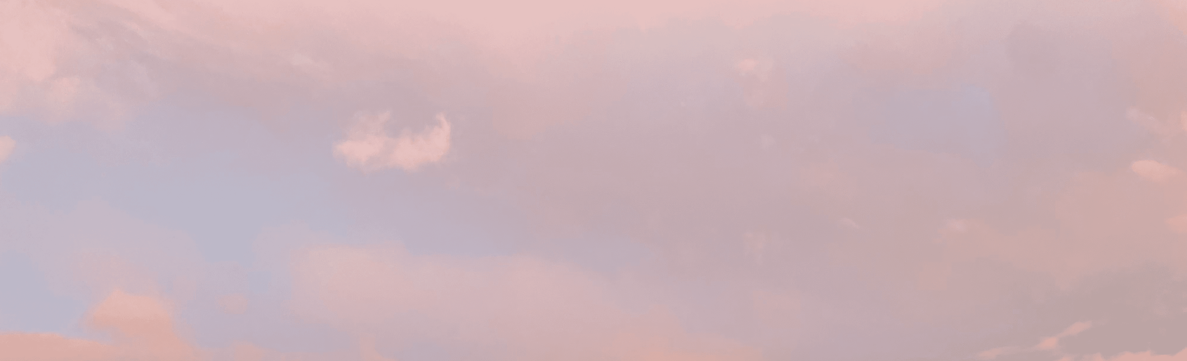 Dusk pink glow